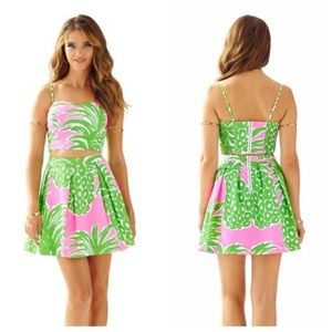 Lilly Pulitzer Flamenco Parfait Crop set SZ 00